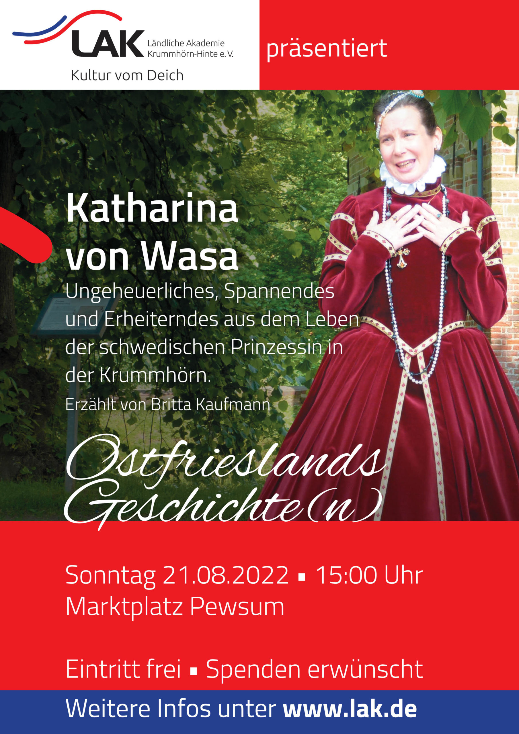 22-08-21 - Pewsum - Katharina von Wasa