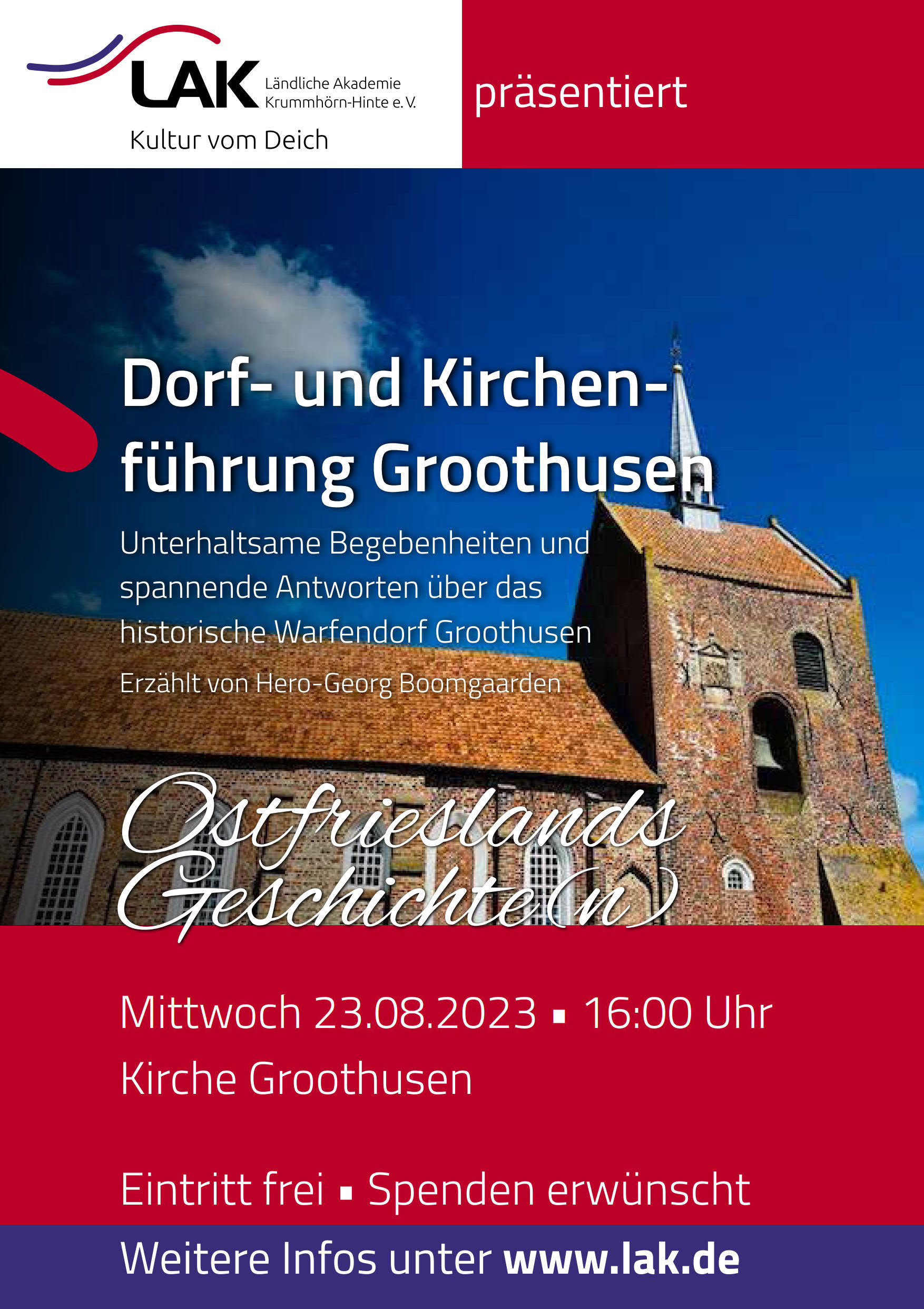 23-08-23 - Groothusen - Dorf- und Kirchenführung
